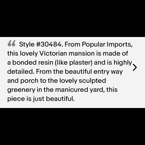 Victorian House Sculpted Wall Art - Picture 5 of 5